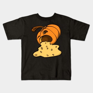 Puking Pumpkin Kids T-Shirt